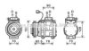 AVA QUALITY COOLING KAAK176 Compressor, air conditioning